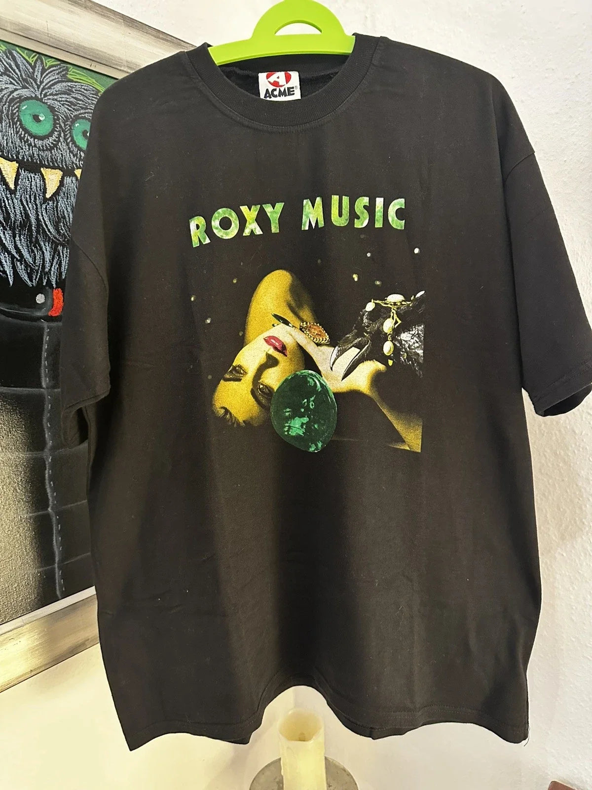 Roxy Music Band Vintage T Shirt Acme Size XL Unisex T-shirt, Sweatshirt, Hoodie, Long Sleeve Tee - T-Shirt, Sweatshirt, Hoodie