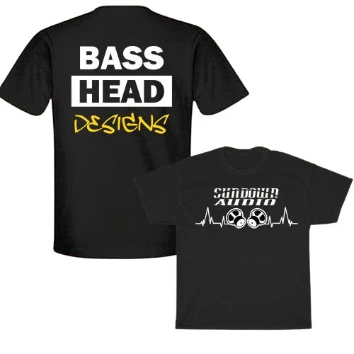 New SUNDOWN AUDIO Basshead Logo Unisex T-Shirt Funny Size S to 5XL Unisex T-shirt, Sweatshirt, Hoodie, Long Sleeve Tee - T-Shirt, Sweatshirt, Hoodie