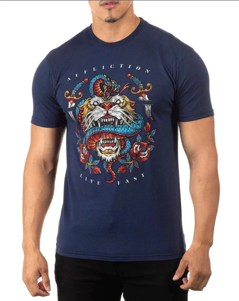 Affliction Men's Premium Black Label "BRAWL CITY  Short Sleeve T-Shirt NWT Unisex T-shirt, Sweatshirt, Hoodie, Long Sleeve Tee - T-Shirt, Sweatshirt, Hoodie