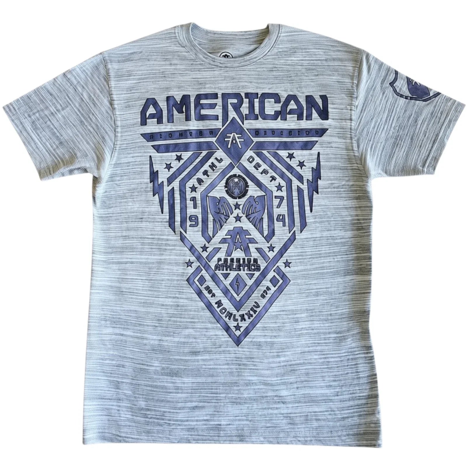 New Men's American Fighter Fairbanks Premium Athletic MMA Gray T-Shirt XS-4XL Unisex T-shirt, Sweatshirt, Hoodie, Long Sleeve Tee - T-Shirt, Sweatshirt, Hoodie