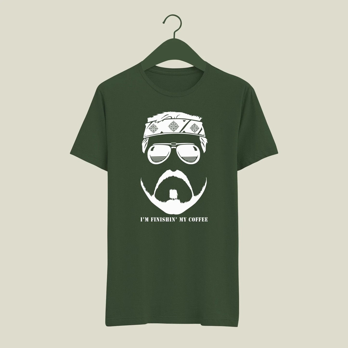 The Big Lebowski T-Shirt | I'm Finishing My Coffee | Walter Sobchak | Unisex T-shirt, Sweatshirt, Hoodie, Long Sleeve Tee - T-Shirt, Sweatshirt, Hoodie