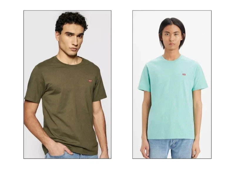 Levis Mens Original Short Sleeve T Shirt Housemark Tee Crew Neck Designer Top Unisex T-shirt, Sweatshirt, Hoodie, Long Sleeve Tee - T-Shirt, Sweatshirt, Hoodie