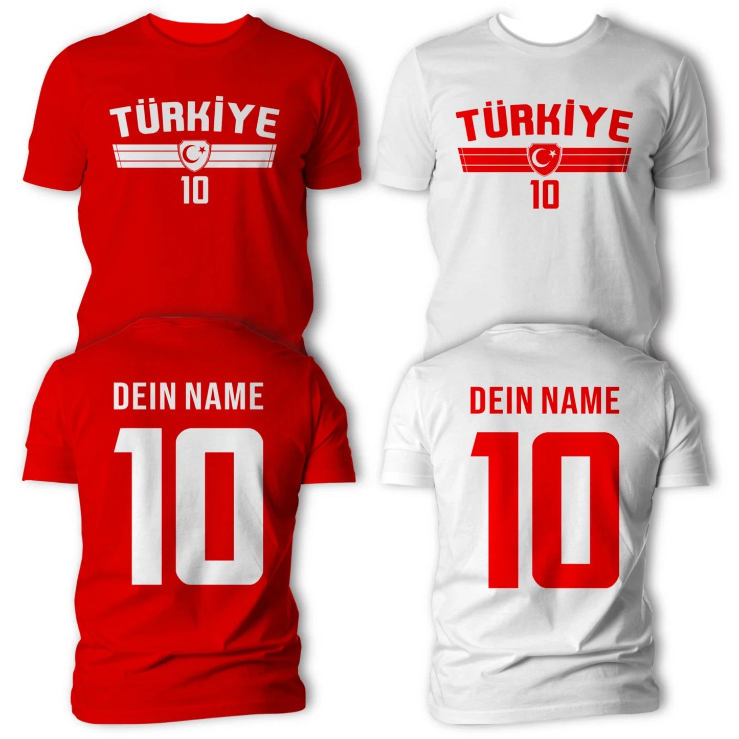 Turkey Jersey Kids and Adults - Desired Name & Number Football Modern WM26 Unisex T-shirt, Sweatshirt, Hoodie, Long Sleeve Tee - T-Shirt, Sweatshirt, Hoodie