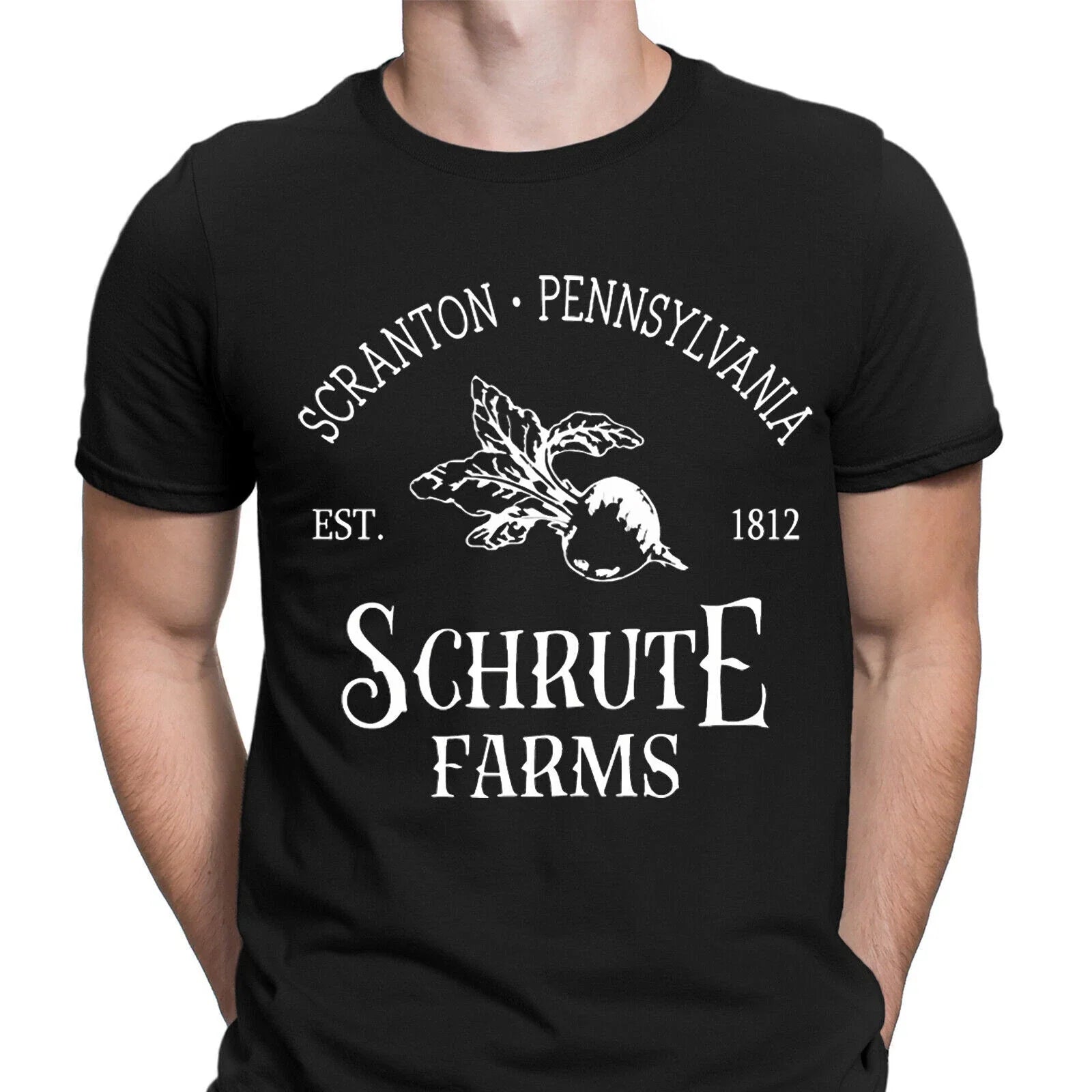 Schrute Farms The Office Quote Funny Farming Beets Mens T-Shirts Tee Top #D6 Unisex T-shirt, Sweatshirt, Hoodie, Long Sleeve Tee - T-Shirt, Sweatshirt, Hoodie