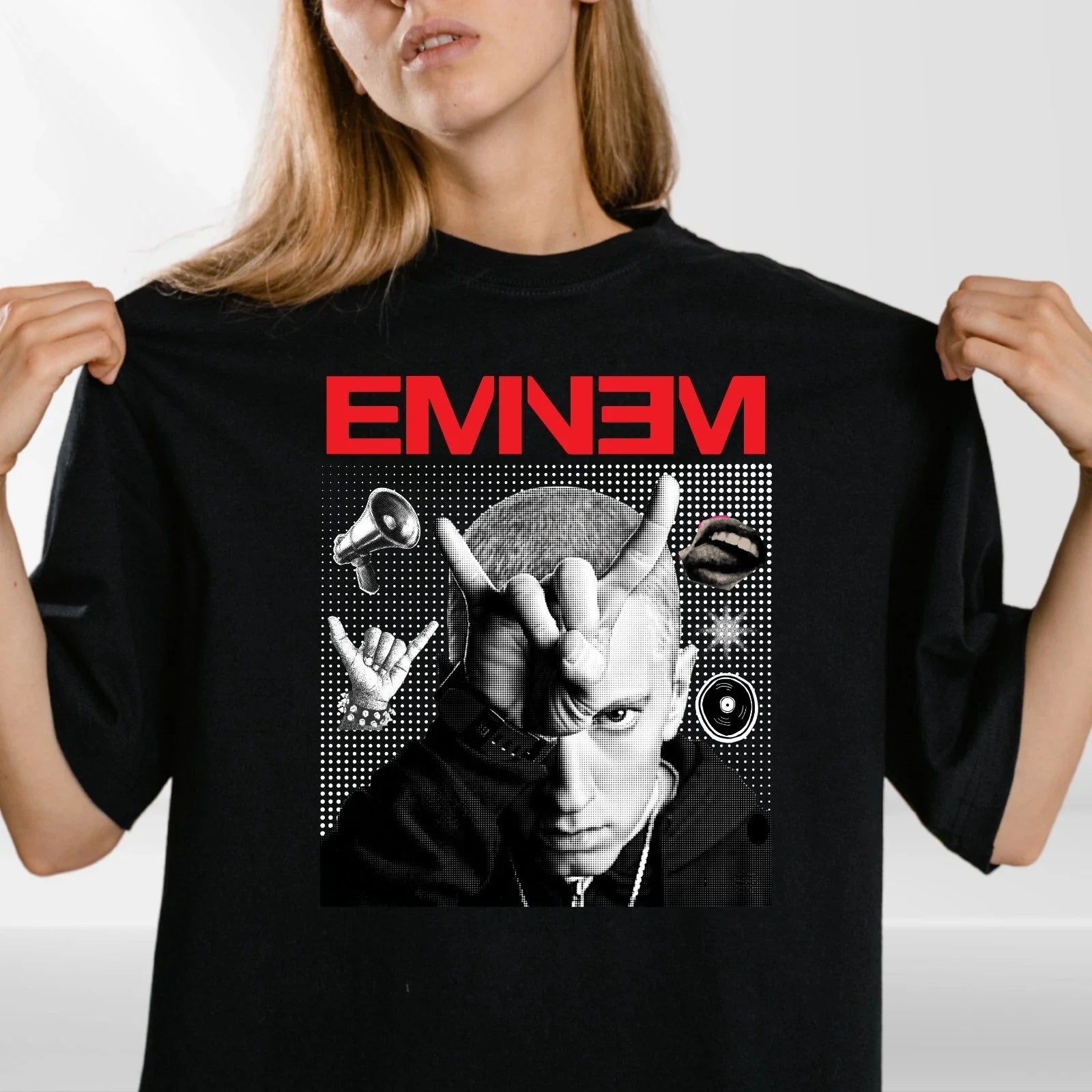 Eminem Rap Music Concert T-Shirt Hip Hop Fan Tee Gift For Music Lover Tee Top Unisex T-shirt, Sweatshirt, Hoodie, Long Sleeve Tee - T-Shirt, Sweatshirt, Hoodie
