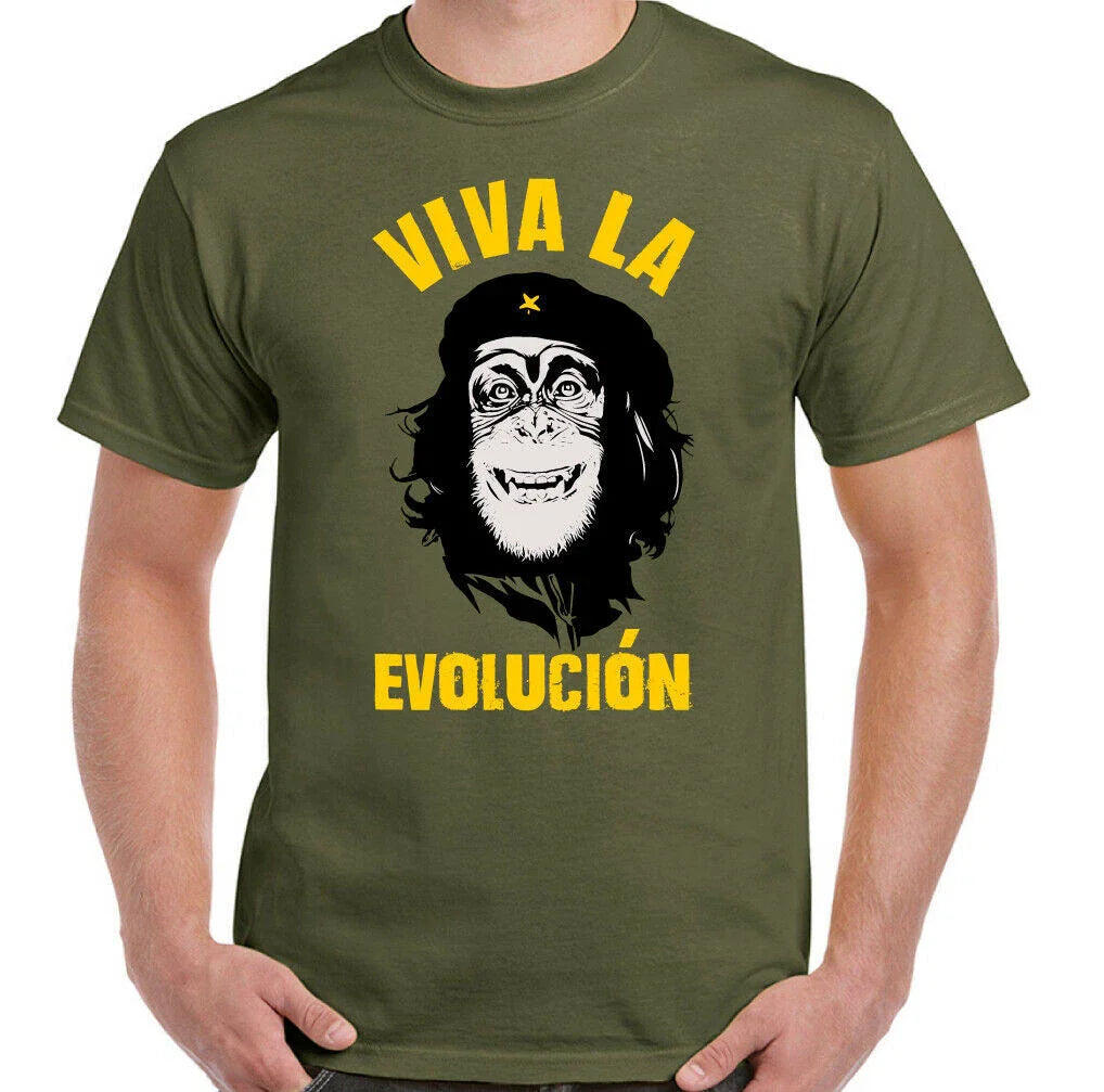 CHE GUEVARA T-SHIRT Monkey Chimp Chimpanzee Revolution Atheist Atheism Anarchism Unisex T-shirt, Sweatshirt, Hoodie, Long Sleeve Tee - T-Shirt, Sweatshirt, Hoodie