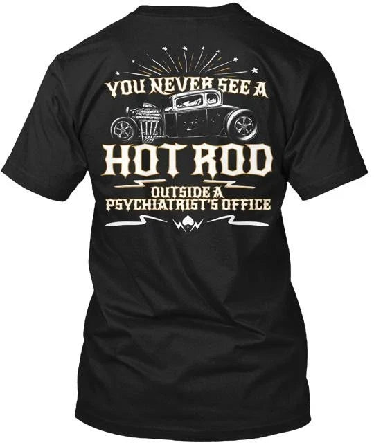 Hot Rod Therapy Tee T-Shirt Made in the USA Size S to 5XL Unisex T-shirt, Sweatshirt, Hoodie, Long Sleeve Tee - T-Shirt, Sweatshirt, Hoodie
