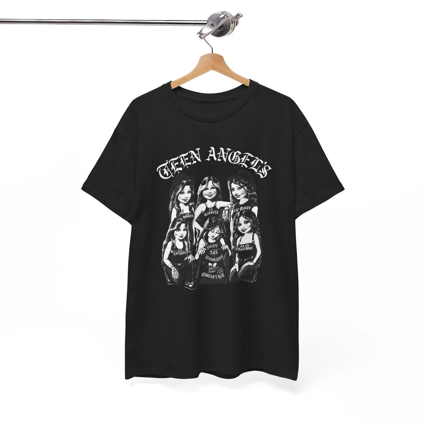 TEEN ANGELS MAGAZINE TSHIRT MENS MISTER CARTOON LA CULTURE 90S CHOLO CHICANO ART Unisex T-shirt, Sweatshirt, Hoodie, Long Sleeve Tee - T-Shirt, Sweatshirt, Hoodie