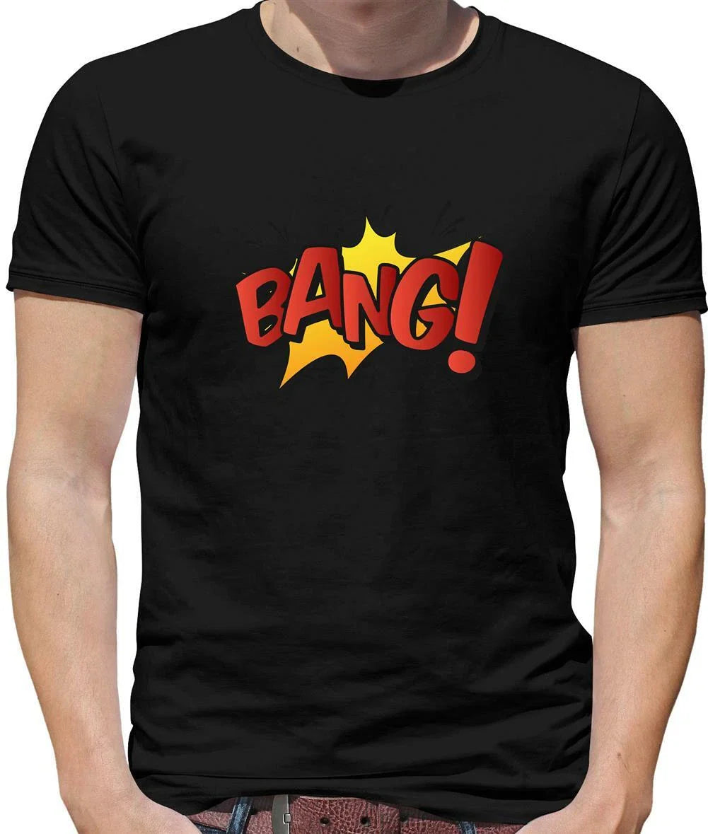 Superhero Bang! Mens T-Shirt - Comics - Super Hero - Heroes - Pop Art Unisex T-shirt, Sweatshirt, Hoodie, Long Sleeve Tee - T-Shirt, Sweatshirt, Hoodie