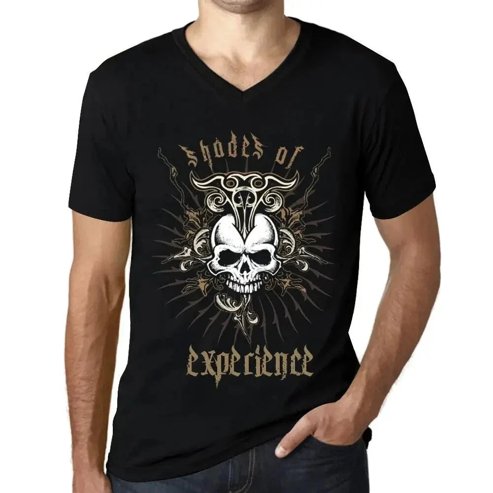 Men's Graphic T-Shirt V Neck Shades Of Experience Eco-Friendly Limited Edition Unisex T-shirt, Sweatshirt, Hoodie, Long Sleeve Tee - T-Shirt, Sweatshirt, Hoodie