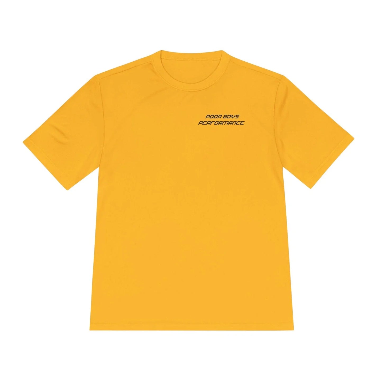 Poor Boy Performance - Unisex Moisture with logo Wicking Tee Unisex T-shirt, Sweatshirt, Hoodie, Long Sleeve Tee - T-Shirt, Sweatshirt, Hoodie