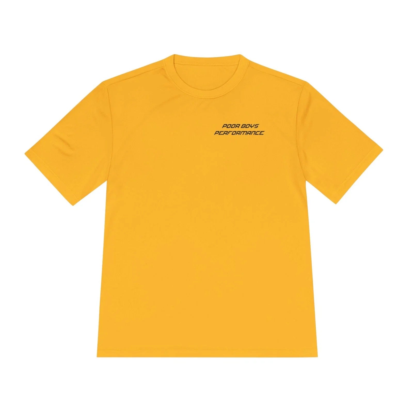Poor Boy Performance - Unisex Moisture with logo Wicking Tee Unisex T-shirt, Sweatshirt, Hoodie, Long Sleeve Tee - T-Shirt, Sweatshirt, Hoodie