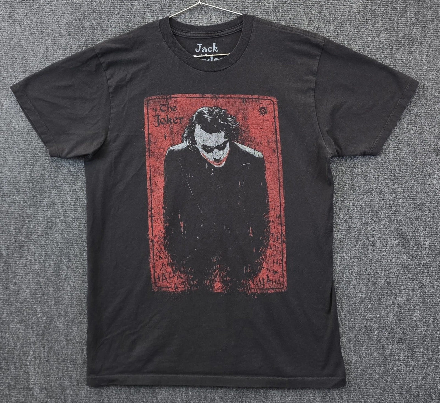 The Dark Knight Joker T-shirt Mens Size M Black Movie Tee Jack Of All Trades Unisex T-shirt, Sweatshirt, Hoodie, Long Sleeve Tee - T-Shirt, Sweatshirt, Hoodie