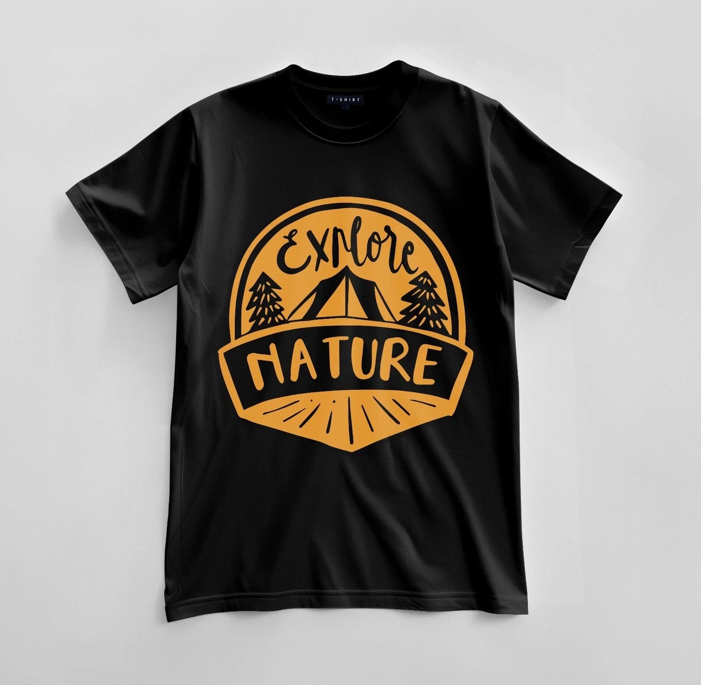 Custom Explore Nature Graphic T-shirt Design Unisex Jersey Short Sleeve Tee Unisex T-shirt, Sweatshirt, Hoodie, Long Sleeve Tee - T-Shirt, Sweatshirt, Hoodie