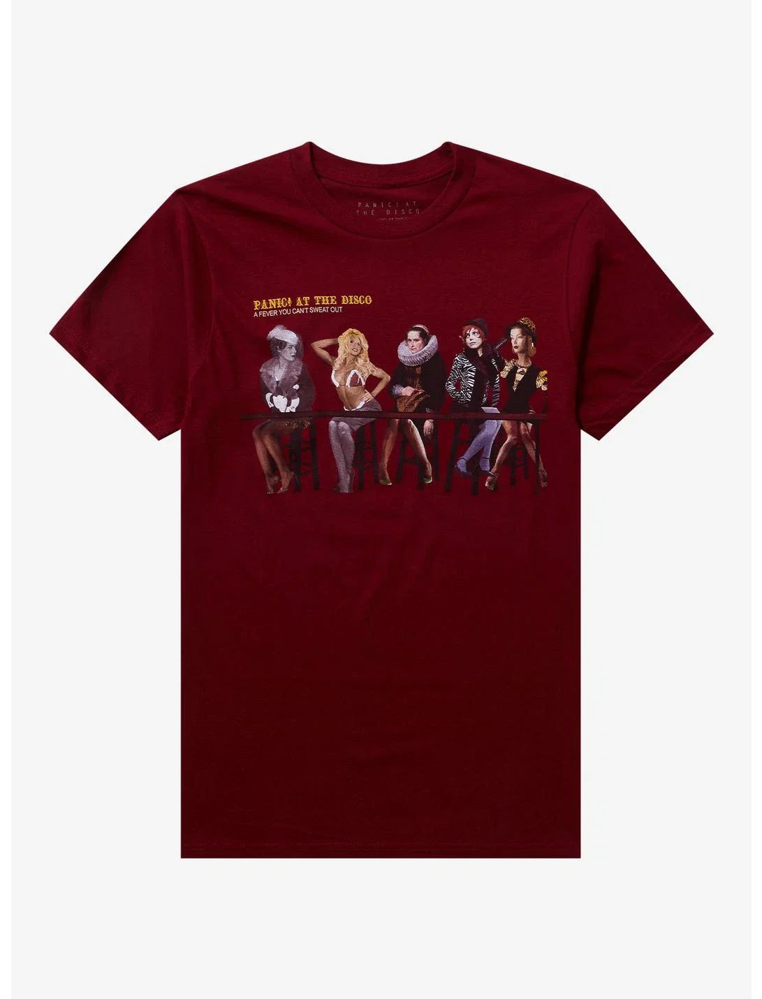 Panic! At The Disco Fever Can't Sweat Out Boyfriend Fit Girls T-Shirt Unisex T-shirt, Sweatshirt, Hoodie, Long Sleeve Tee - T-Shirt, Sweatshirt, Hoodie
