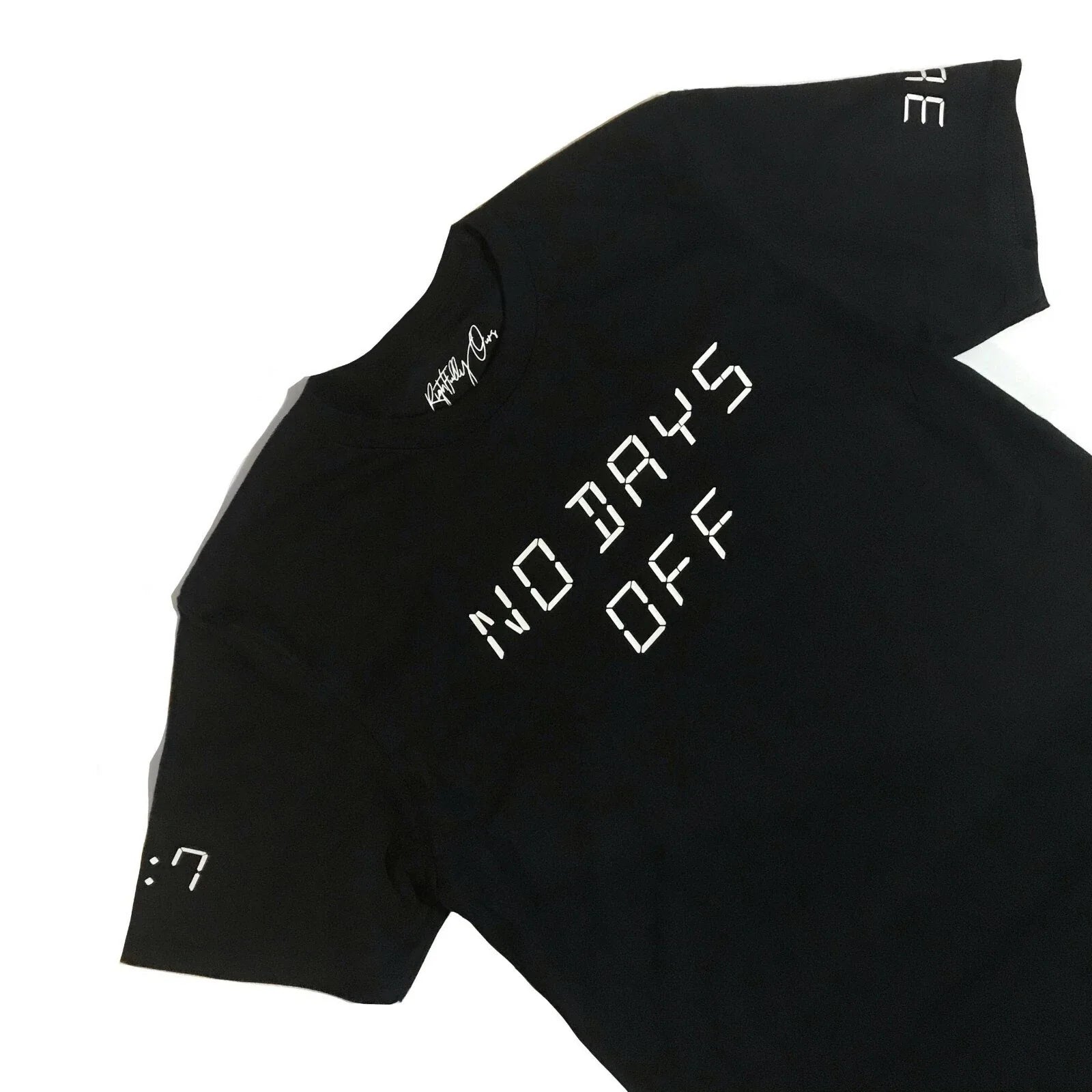 SIZE LARGE RIGHTFULLY OURS NO DAYS OFF T-SHIRT BLACK & WHITE Unisex T-shirt, Sweatshirt, Hoodie, Long Sleeve Tee - T-Shirt, Sweatshirt, Hoodie