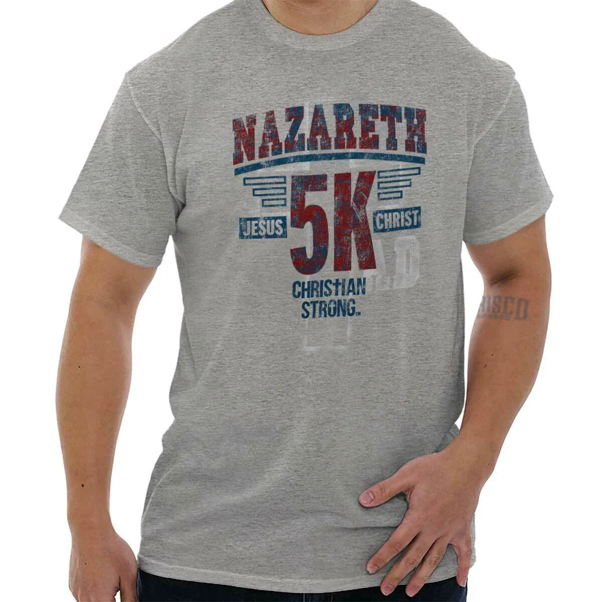 Cool Religious Christian Jesus Athlete Sport Womens or Mens Crewneck T Shirt Tee Unisex T-shirt, Sweatshirt, Hoodie, Long Sleeve Tee - T-Shirt, Sweatshirt, Hoodie