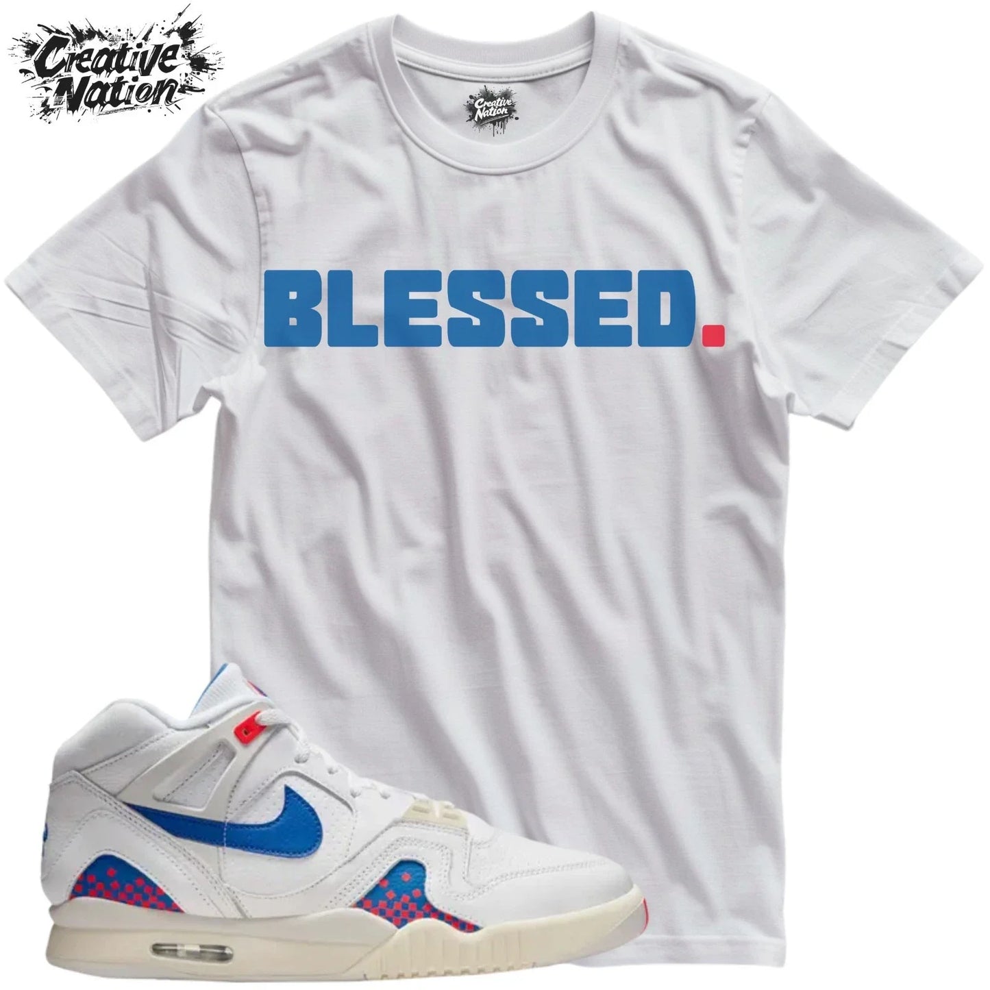 Shirt To Match Air Tech Challenge II Pixel Court Unisex Tee Blessed Shirt Unisex T-shirt, Sweatshirt, Hoodie, Long Sleeve Tee - T-Shirt, Sweatshirt, Hoodie