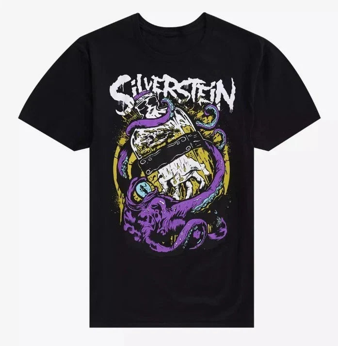 Silverstein Tentacles Bottle T-Shirt Unisex Size S-5XL Unisex T-shirt, Sweatshirt, Hoodie, Long Sleeve Tee - T-Shirt, Sweatshirt, Hoodie