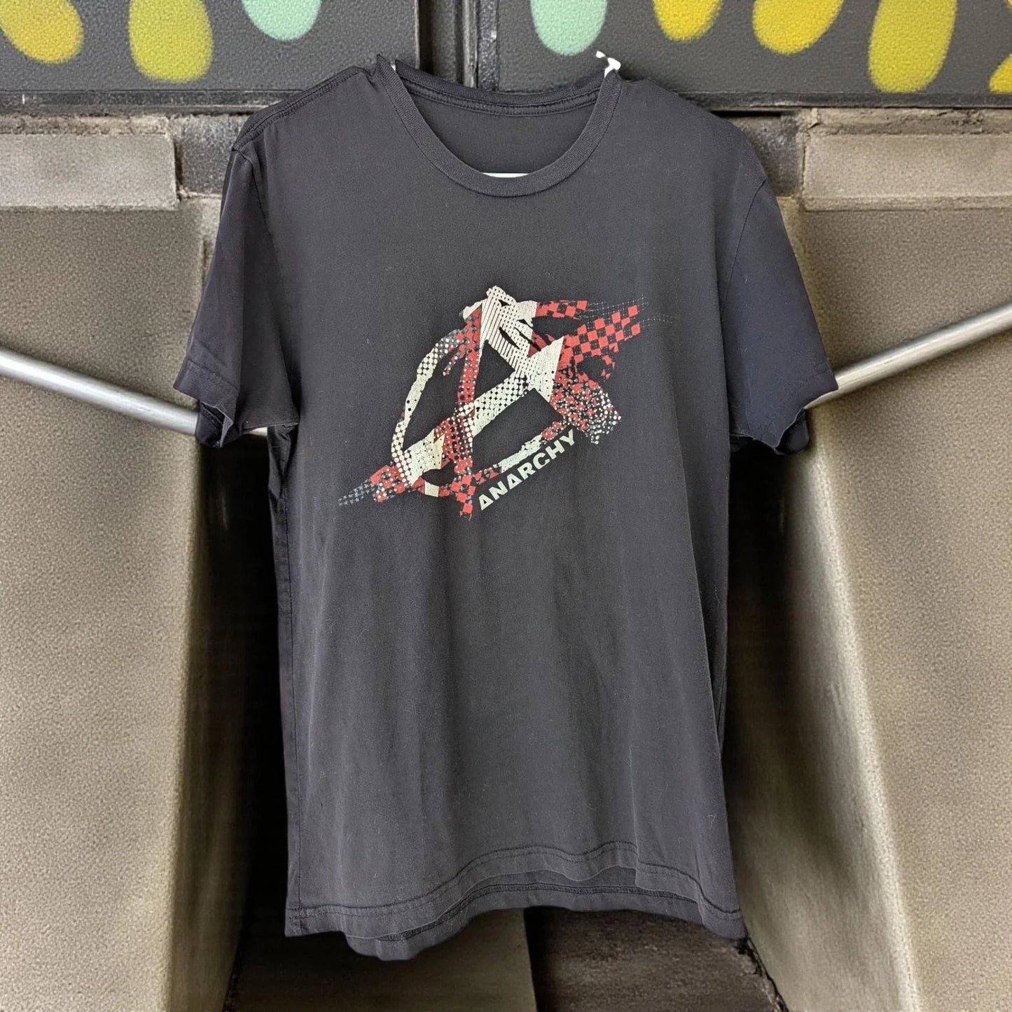 y2k punk grunge Anarchy Graphic Men's T-Shirt surf skate action sports size M Unisex T-shirt, Sweatshirt, Hoodie, Long Sleeve Tee - T-Shirt, Sweatshirt, Hoodie