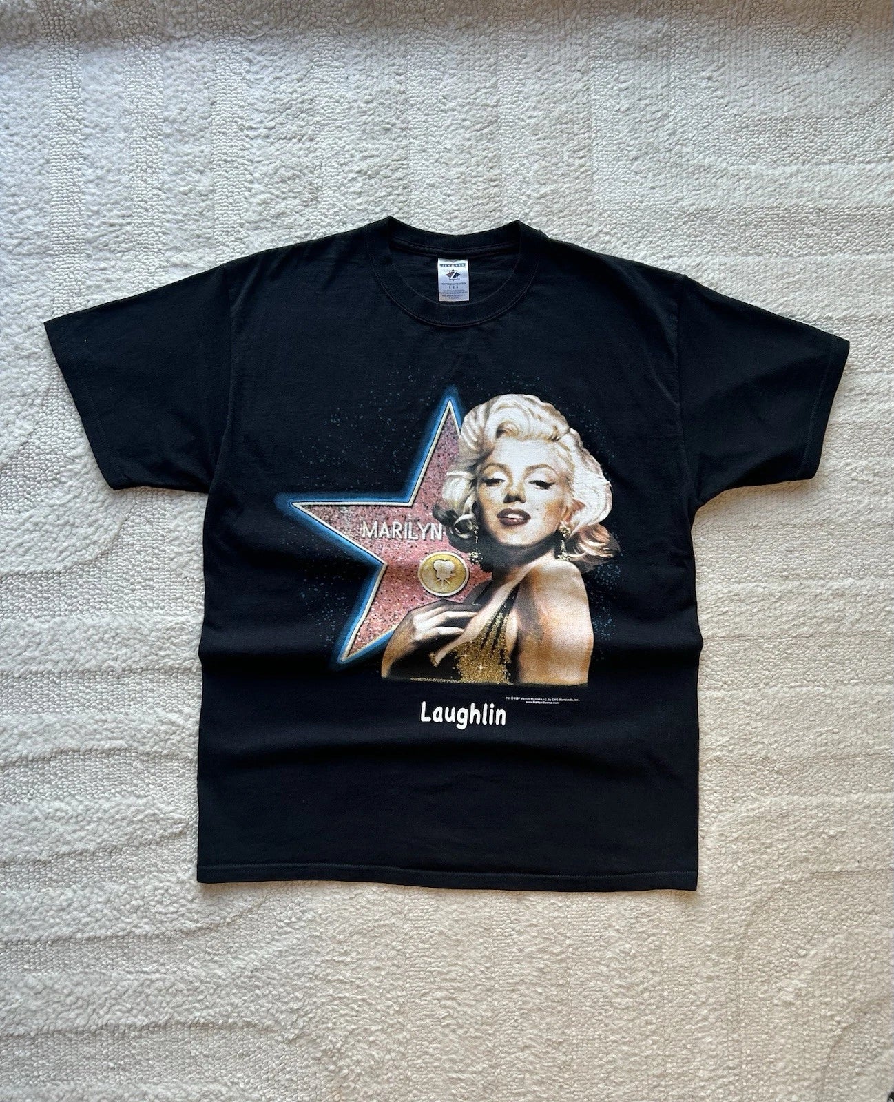 Vintage Marilyn Monroe T-Shirt 2007  Jerzees Heavyweight  L Unisex T-shirt, Sweatshirt, Hoodie, Long Sleeve Tee - T-Shirt, Sweatshirt, Hoodie