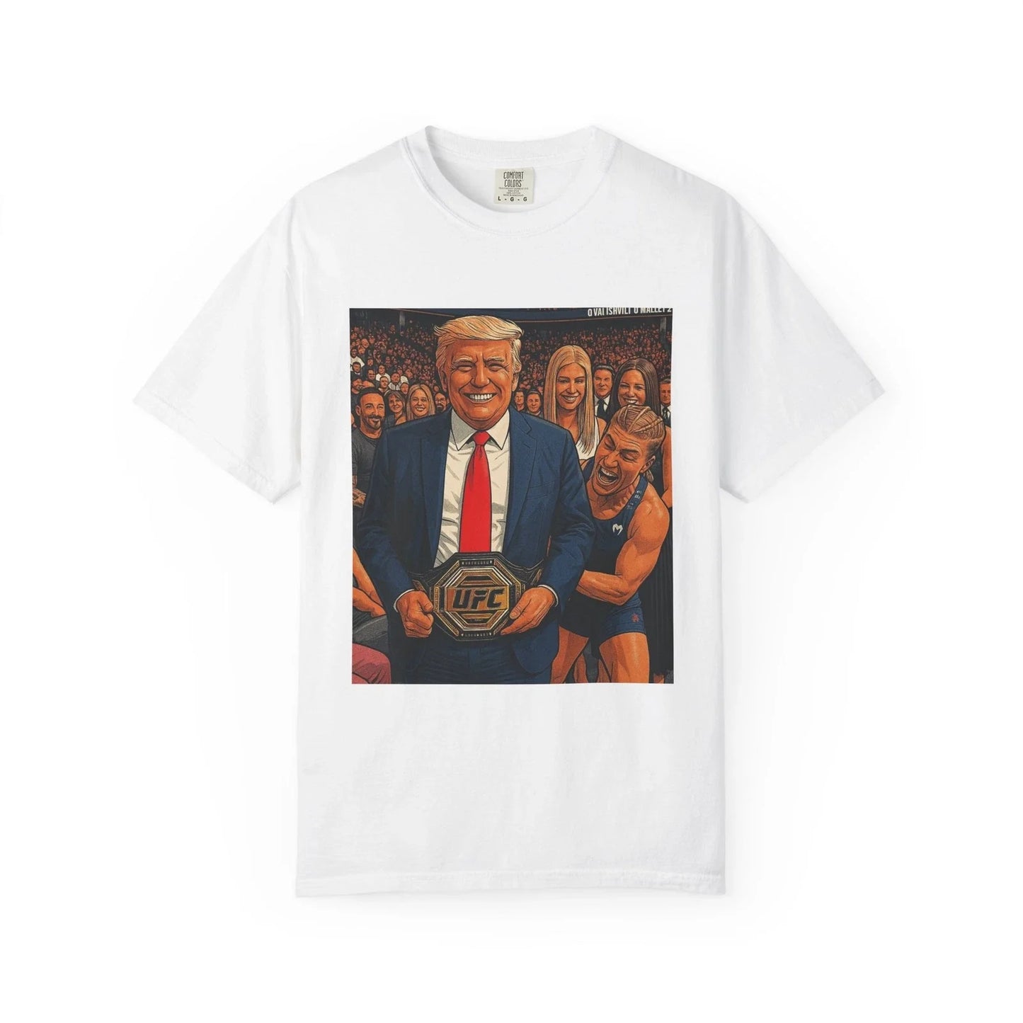 Donald Trump UFC T-shirt, Funny Gift, Unisex Tee, Political Humor, Comedic [...] Unisex T-shirt, Sweatshirt, Hoodie, Long Sleeve Tee - T-Shirt, Sweatshirt, Hoodie