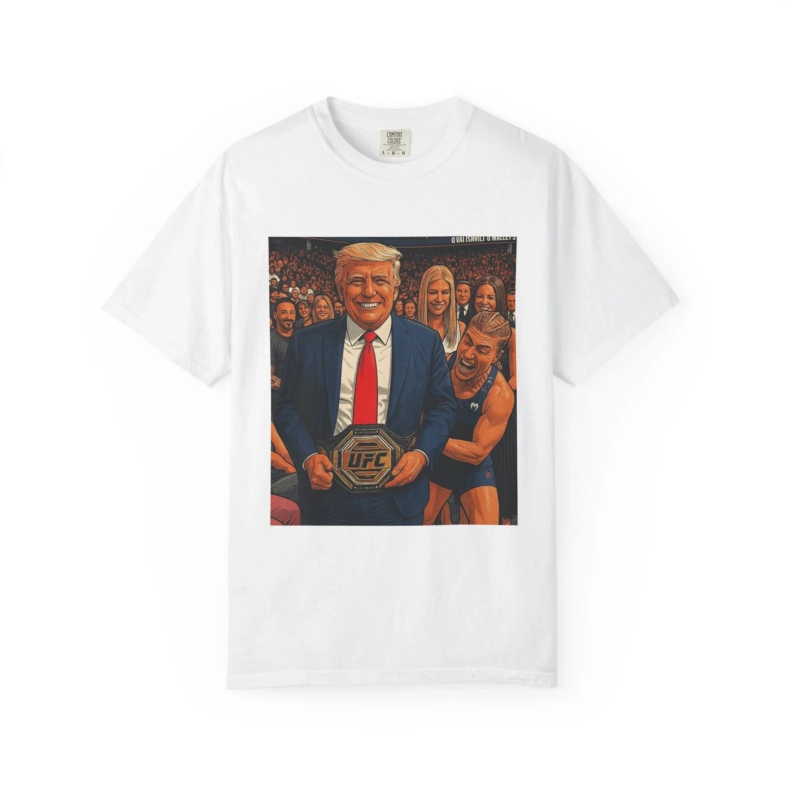 Donald Trump UFC T-shirt, Funny Gift, Unisex Tee, Political Humor, Comedic [...] Unisex T-shirt, Sweatshirt, Hoodie, Long Sleeve Tee - T-Shirt, Sweatshirt, Hoodie