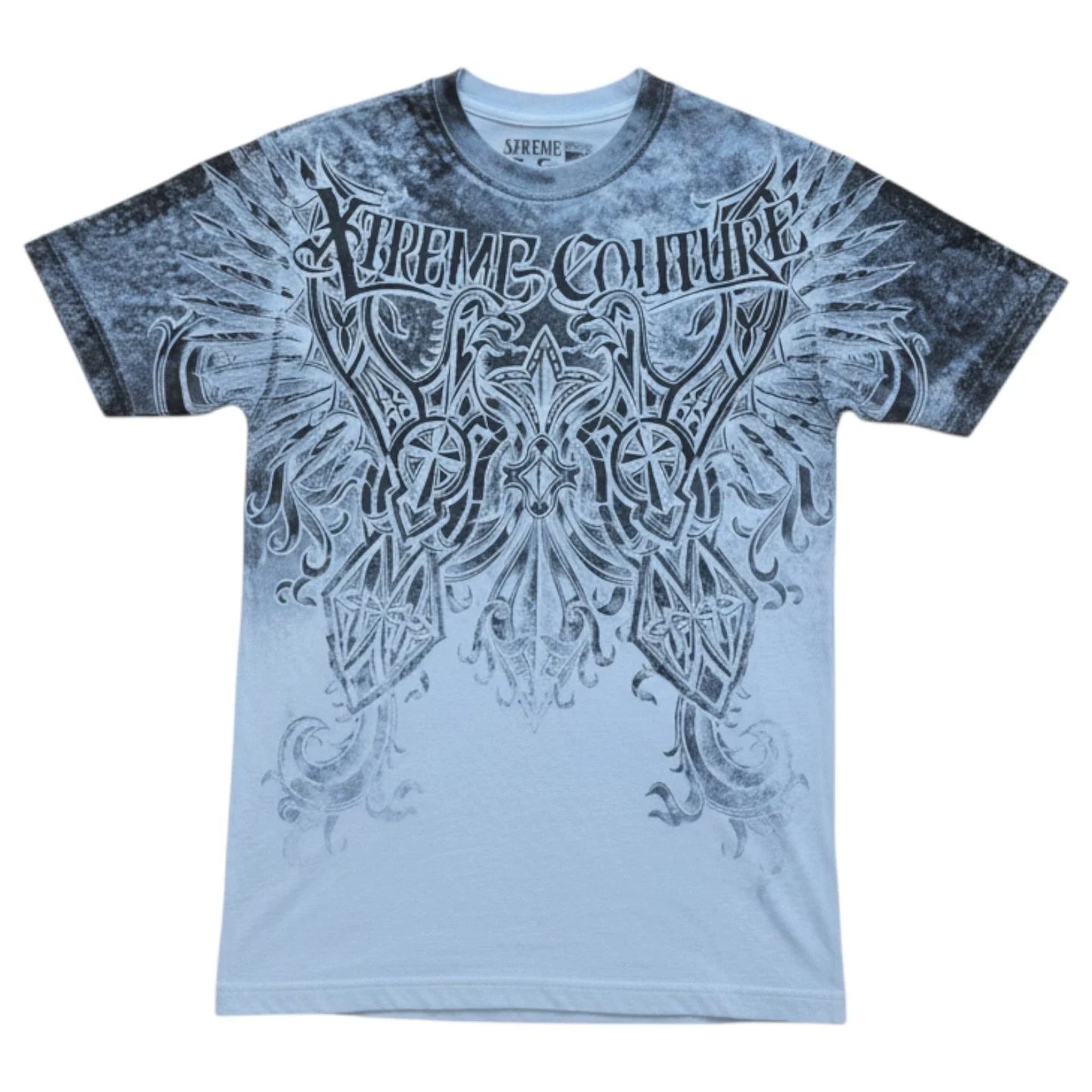 Xtreme Couture by Affliction Men's Destiny White MMA Biker Tattoo T-Shirt Medium Unisex T-shirt, Sweatshirt, Hoodie, Long Sleeve Tee - T-Shirt, Sweatshirt, Hoodie