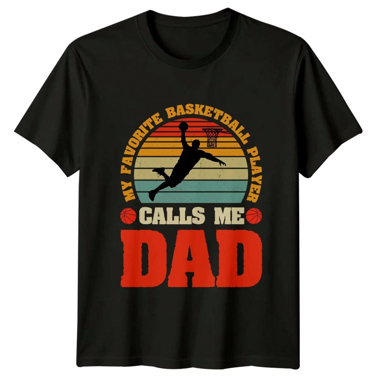 My Favorite Basketball Player Calls Mens T-Shirt Basketball Dad Fathers Day Unisex T-shirt, Sweatshirt, Hoodie, Long Sleeve Tee - T-Shirt, Sweatshirt, Hoodie