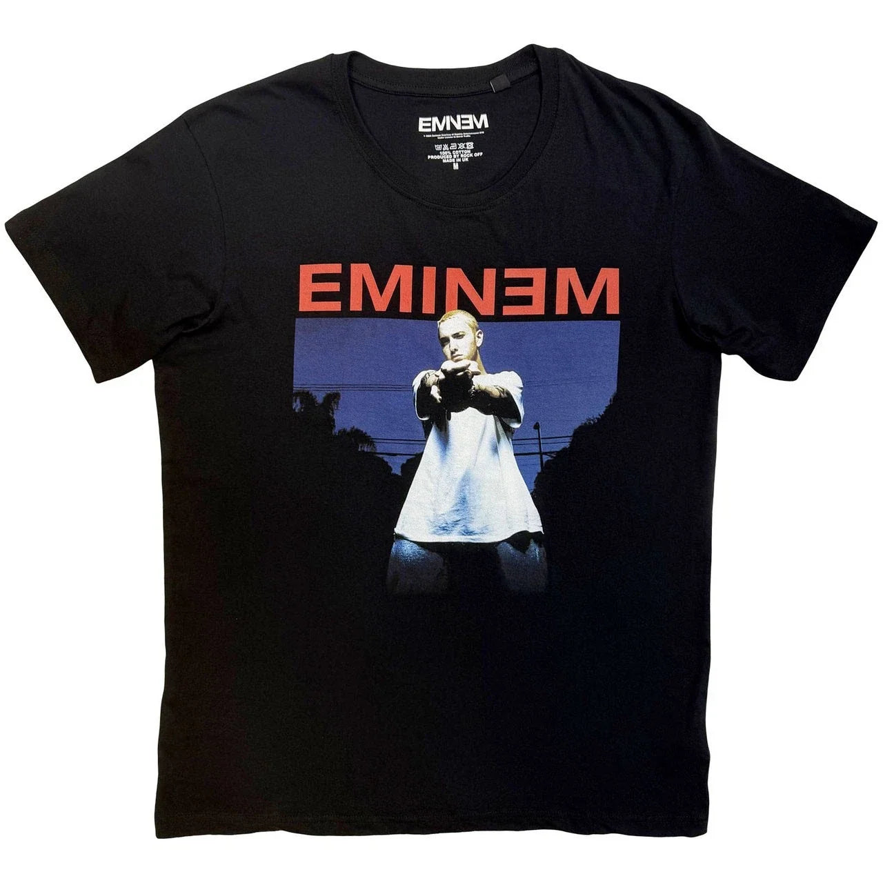 Eminem - Photo - Black  t-shirt Unisex T-shirt, Sweatshirt, Hoodie, Long Sleeve Tee - T-Shirt, Sweatshirt, Hoodie