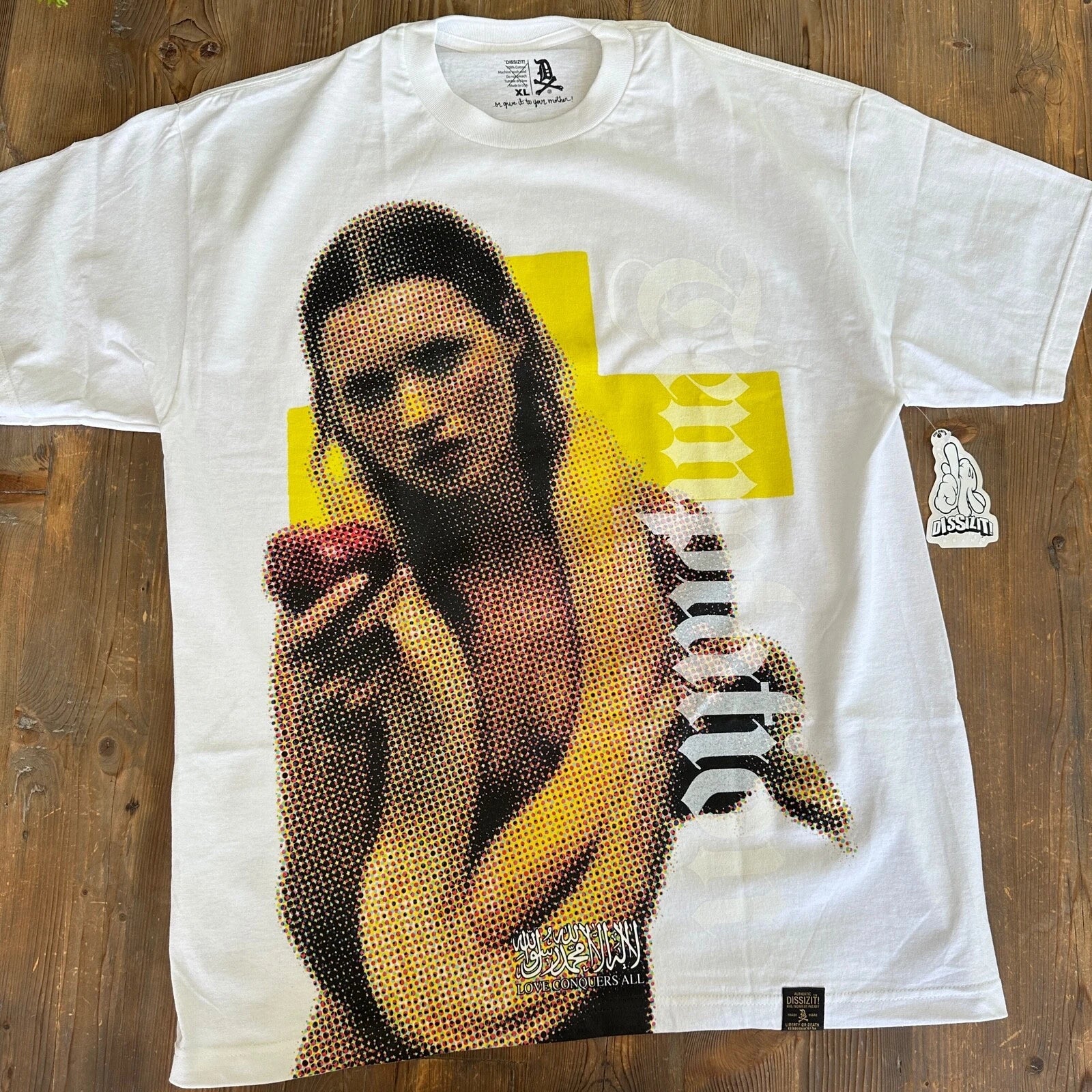 Extremely Rare Vintage New Dissizit Kate Moss "Temptation" T-Shirt Wht Last Few Unisex T-shirt, Sweatshirt, Hoodie, Long Sleeve Tee - T-Shirt, Sweatshirt, Hoodie