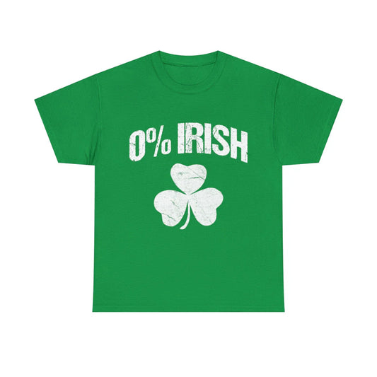0% Irish Graphic Tee Shirt Unisex T-shirt, Sweatshirt, Hoodie, Long Sleeve Tee - T-Shirt, Sweatshirt, Hoodie