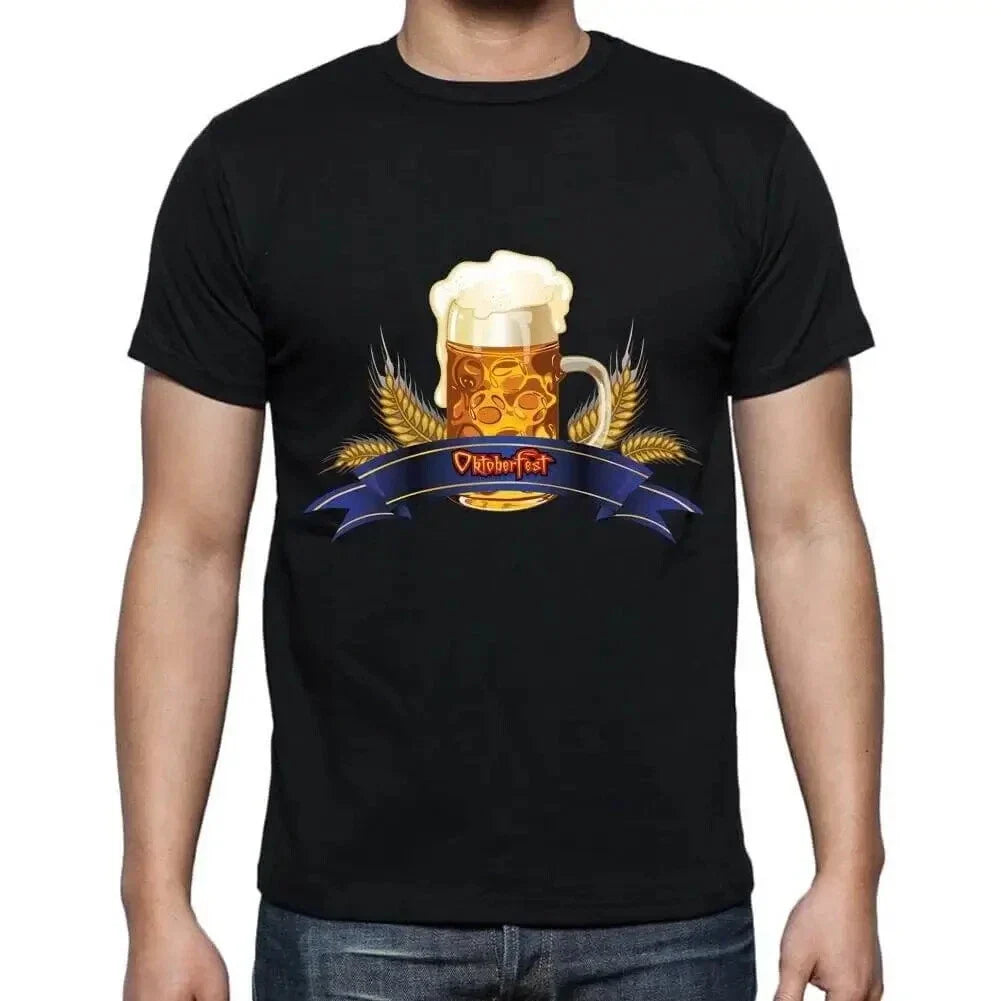 Men's Graphic T-Shirt Oktoberfest Beer With Whea Eco-Friendly Limited Edition Unisex T-shirt, Sweatshirt, Hoodie, Long Sleeve Tee - T-Shirt, Sweatshirt, Hoodie
