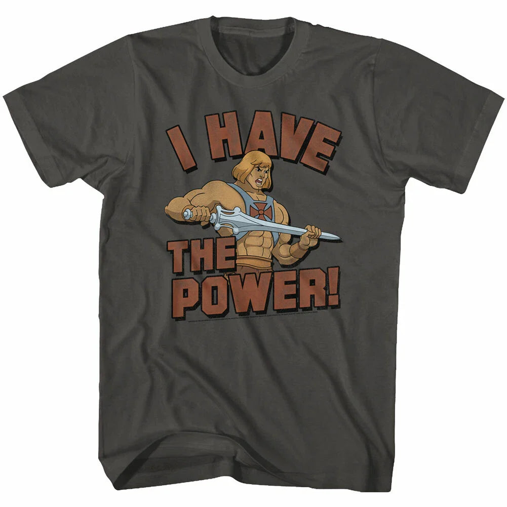 Masters Of The Universe 80's Cartoon He-Man I Have The Power Men's T Shirt Unisex T-shirt, Sweatshirt, Hoodie, Long Sleeve Tee - T-Shirt, Sweatshirt, Hoodie