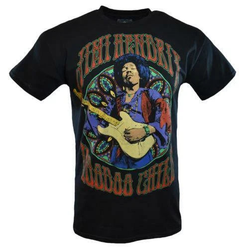 Men's Tee T-Shirt Music-JIMI HENDRIX Voodoo Child - Black Graphic Design NEW Unisex T-shirt, Sweatshirt, Hoodie, Long Sleeve Tee - T-Shirt, Sweatshirt, Hoodie