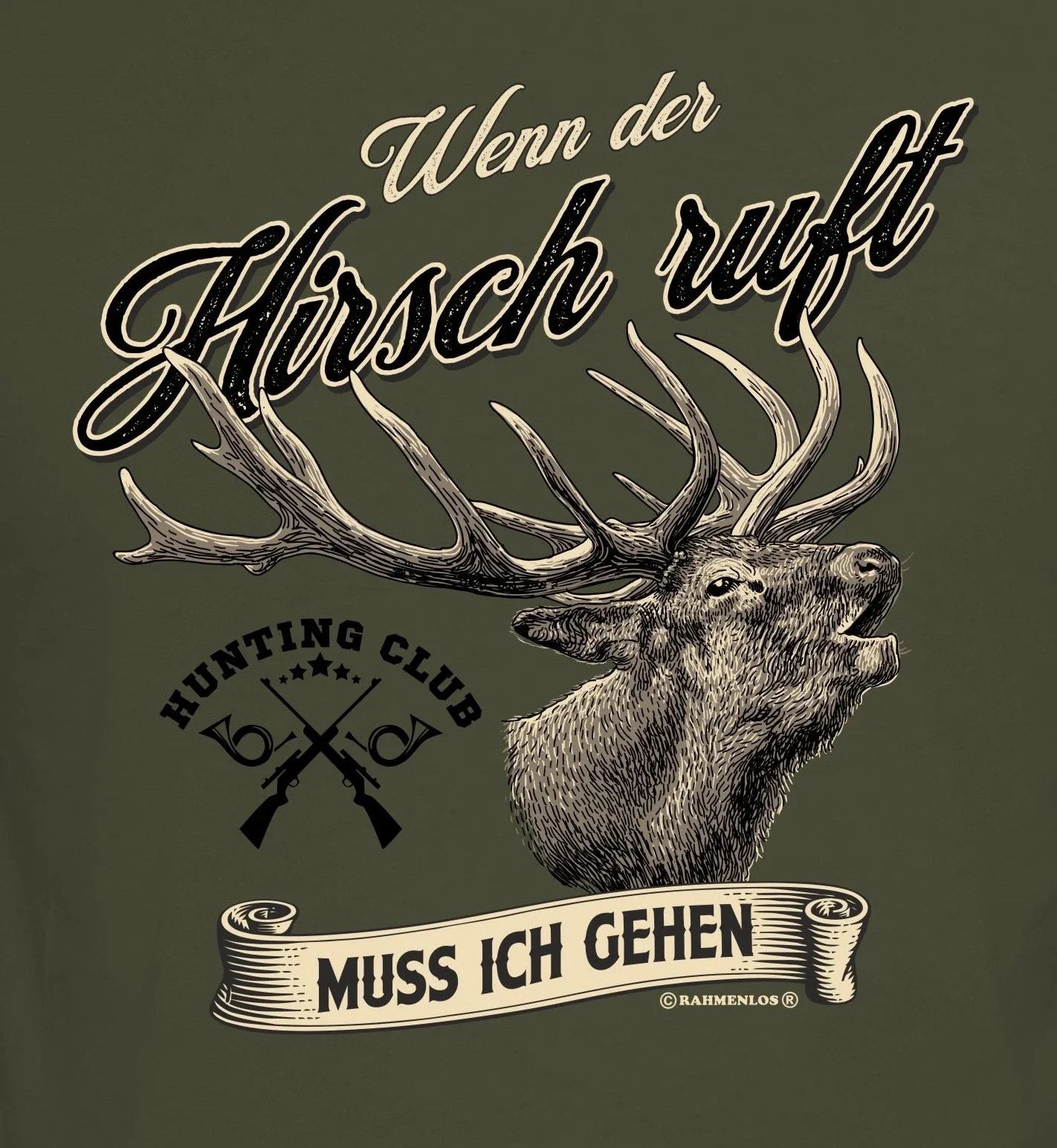 Men Jger T-Shirt If The Deer Calls Funny Hunting Quote Shirt Waidmnner Unisex T-shirt, Sweatshirt, Hoodie, Long Sleeve Tee - T-Shirt, Sweatshirt, Hoodie