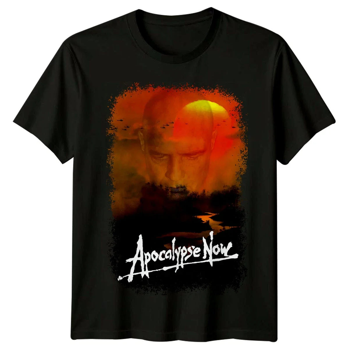 Apocalypse Now (1979) Movie Poster Inspired T-Shirt Retro 70s Tee Unisex Unisex T-shirt, Sweatshirt, Hoodie, Long Sleeve Tee - T-Shirt, Sweatshirt, Hoodie