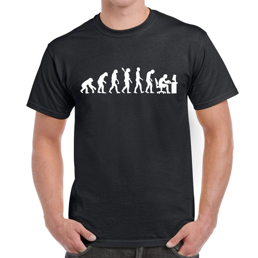 Software Engineer Evolution IT T-Shirt Programmer Developer Designer Geek Gamer Unisex T-shirt, Sweatshirt, Hoodie, Long Sleeve Tee - T-Shirt, Sweatshirt, Hoodie