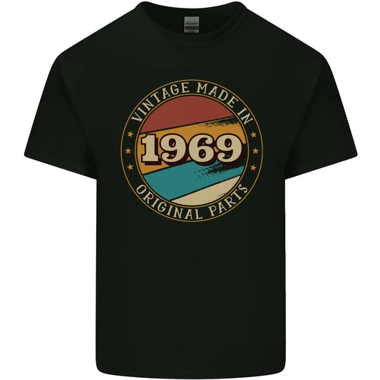 57th Birthday Vintage Made In 1969 Mens Light Cotton T-Shirt Unisex T-shirt, Sweatshirt, Hoodie, Long Sleeve Tee - T-Shirt, Sweatshirt, Hoodie