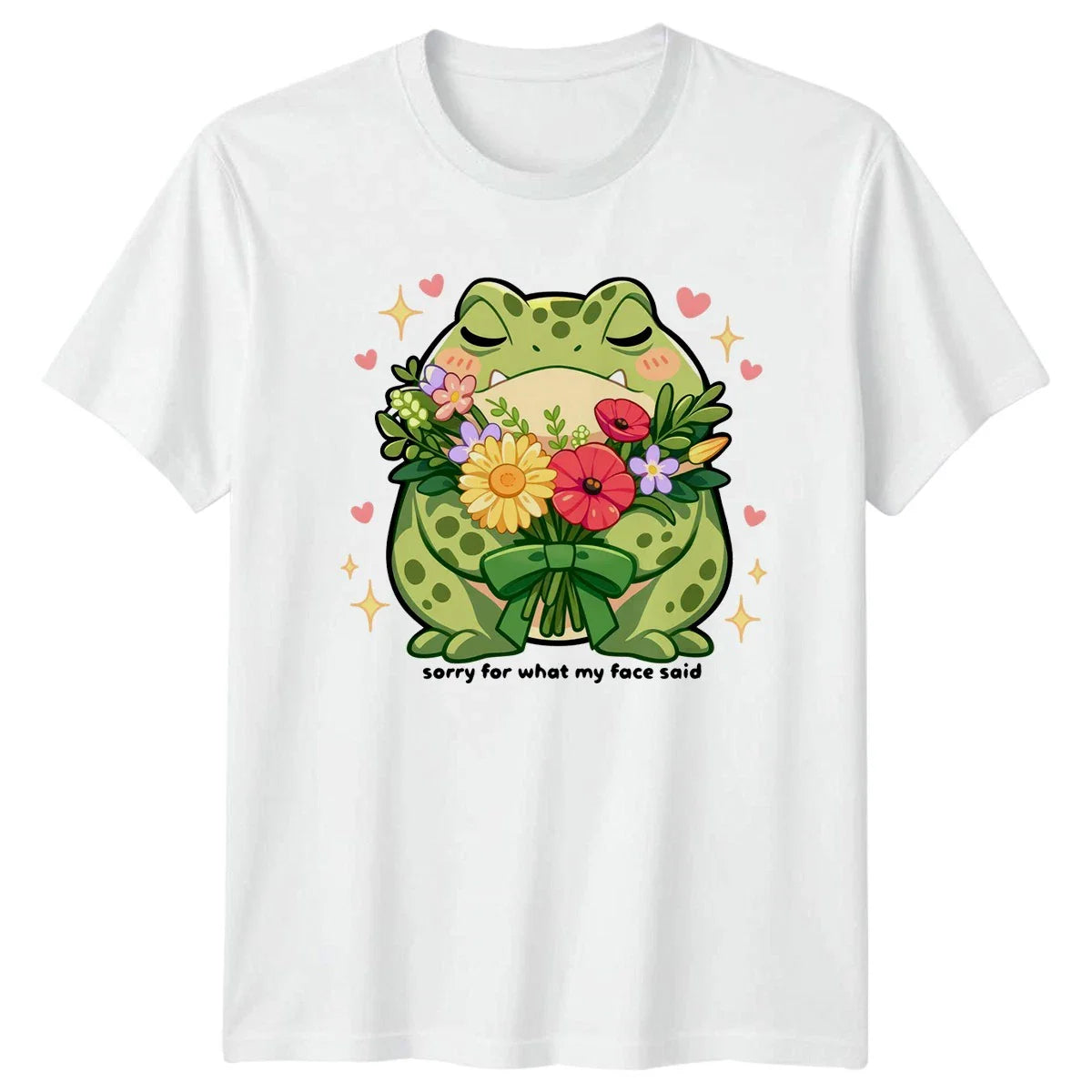 Sorry For What My Face T-Shirt Sarcastic Quotes Frogs Birthday Gift For Him Her Unisex T-shirt, Sweatshirt, Hoodie, Long Sleeve Tee - T-Shirt, Sweatshirt, Hoodie