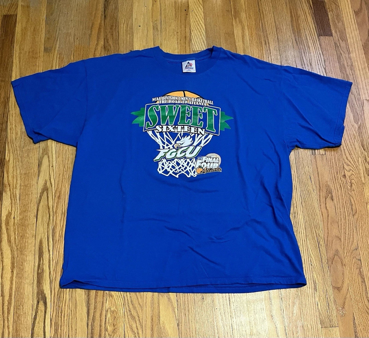 Y2K Basketball Sweet Sixteen T Shirt Mens 2XL Blue Unisex T-shirt, Sweatshirt, Hoodie, Long Sleeve Tee - T-Shirt, Sweatshirt, Hoodie