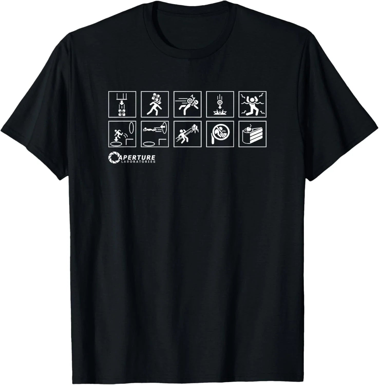 Aperture Labs Jump Into The Portal for Science Funny Gift Unisex T-Shirt Unisex T-shirt, Sweatshirt, Hoodie, Long Sleeve Tee - T-Shirt, Sweatshirt, Hoodie