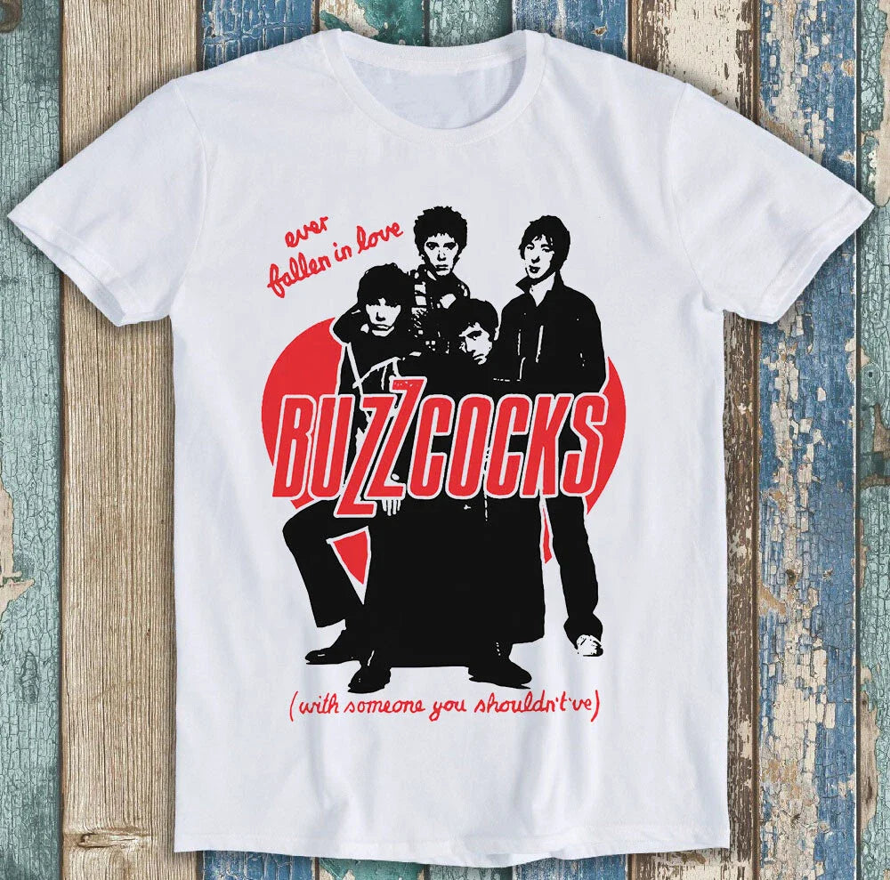Buzzcocks Ever Fallen In Love Music Funny Gift Tee T Shirt 8028 Unisex T-shirt, Sweatshirt, Hoodie, Long Sleeve Tee - T-Shirt, Sweatshirt, Hoodie