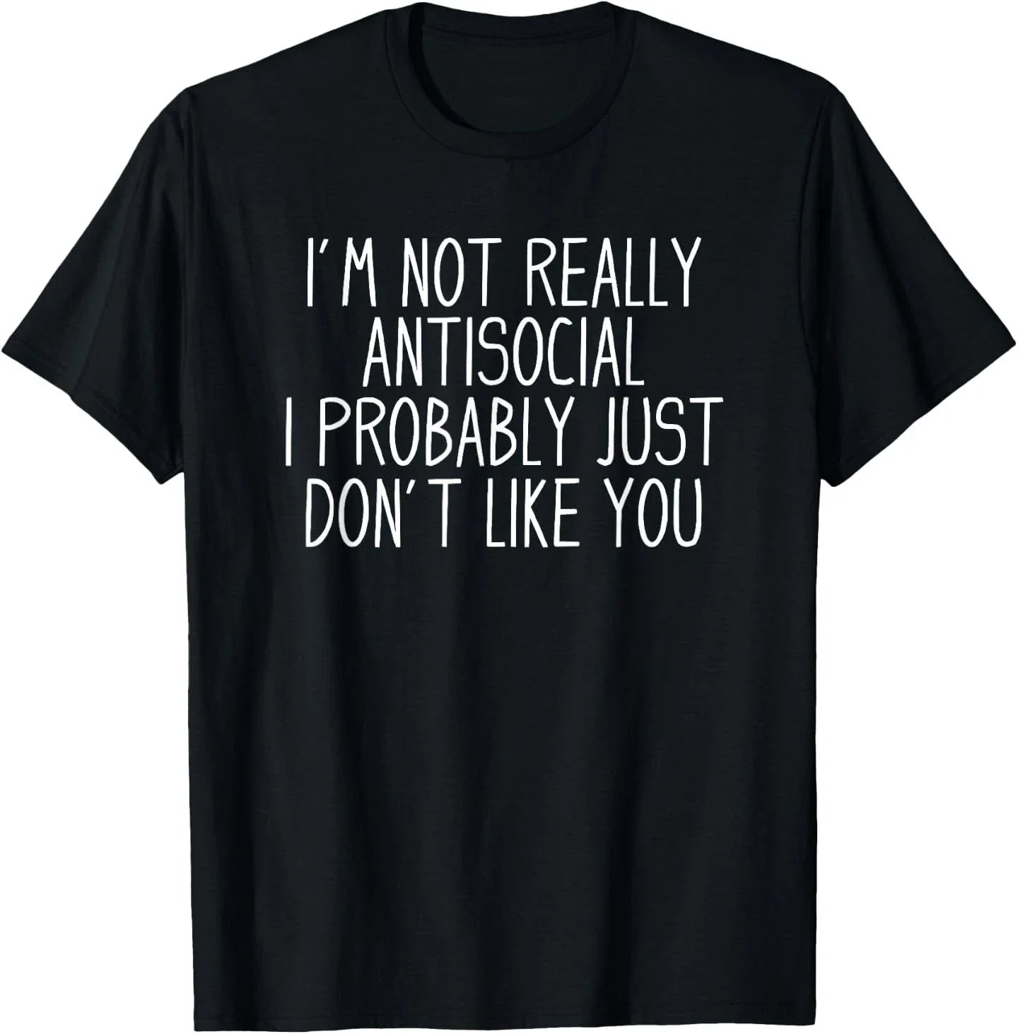 Funny Introvert Unisex-Adults Black Modern Classic T-Shirt Unisex T-shirt, Sweatshirt, Hoodie, Long Sleeve Tee - T-Shirt, Sweatshirt, Hoodie