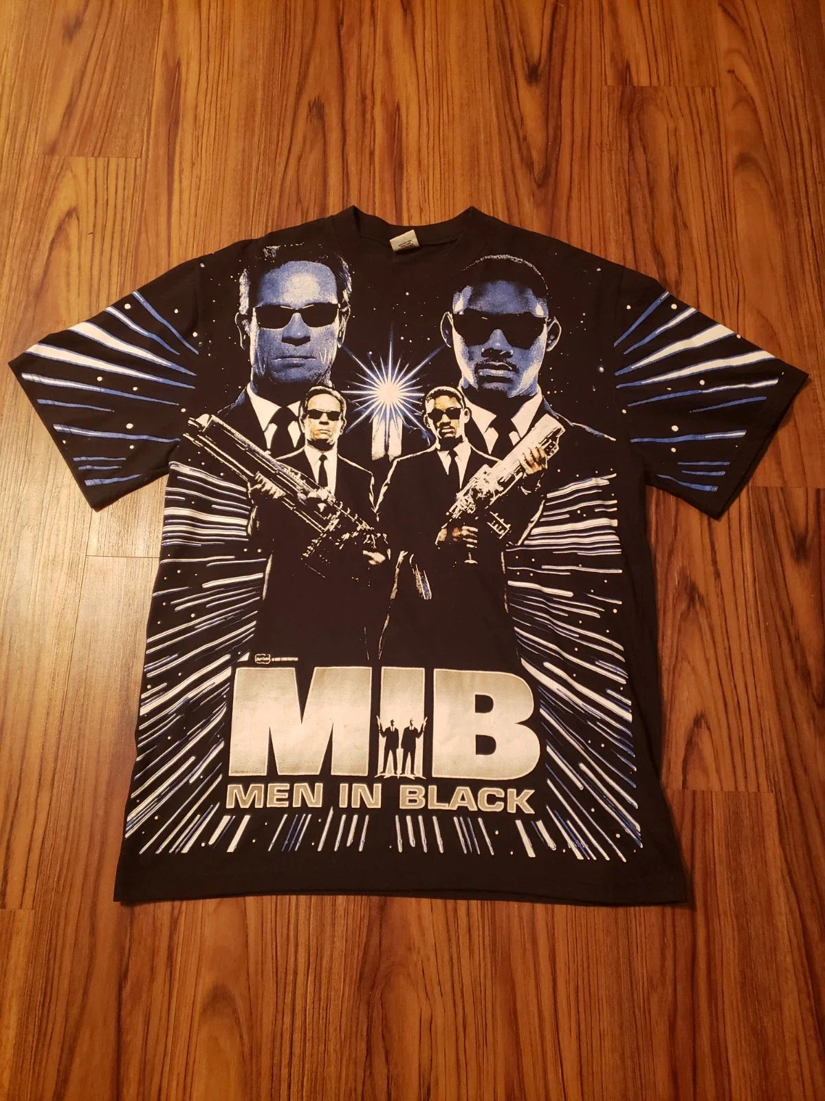 Final Flame X Street Couture MIB men in black AOP Double-Sided Tshirt 2xl rare Unisex T-shirt, Sweatshirt, Hoodie, Long Sleeve Tee - T-Shirt, Sweatshirt, Hoodie