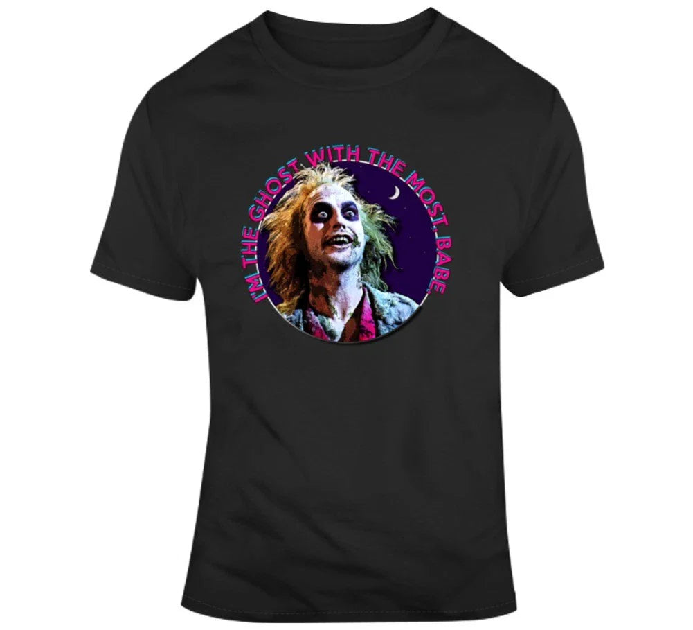 Bettlejuice Ghost Quote Funny Keaton Movie Parody Fan T Shirt Unisex T-shirt, Sweatshirt, Hoodie, Long Sleeve Tee - T-Shirt, Sweatshirt, Hoodie