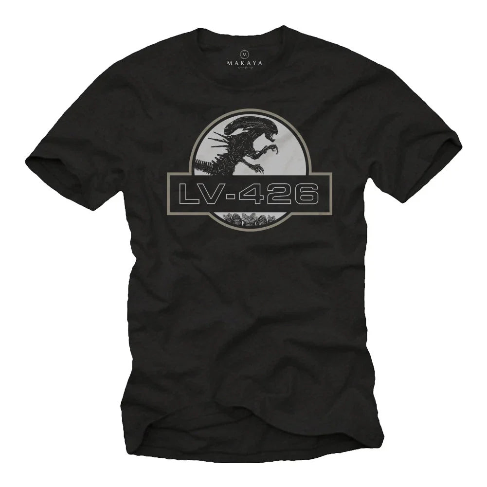 Vintage Nerd Men's T-Shirt with LV-426 Coventant Alien - Men's Area 51 Shirt Unisex T-shirt, Sweatshirt, Hoodie, Long Sleeve Tee - T-Shirt, Sweatshirt, Hoodie