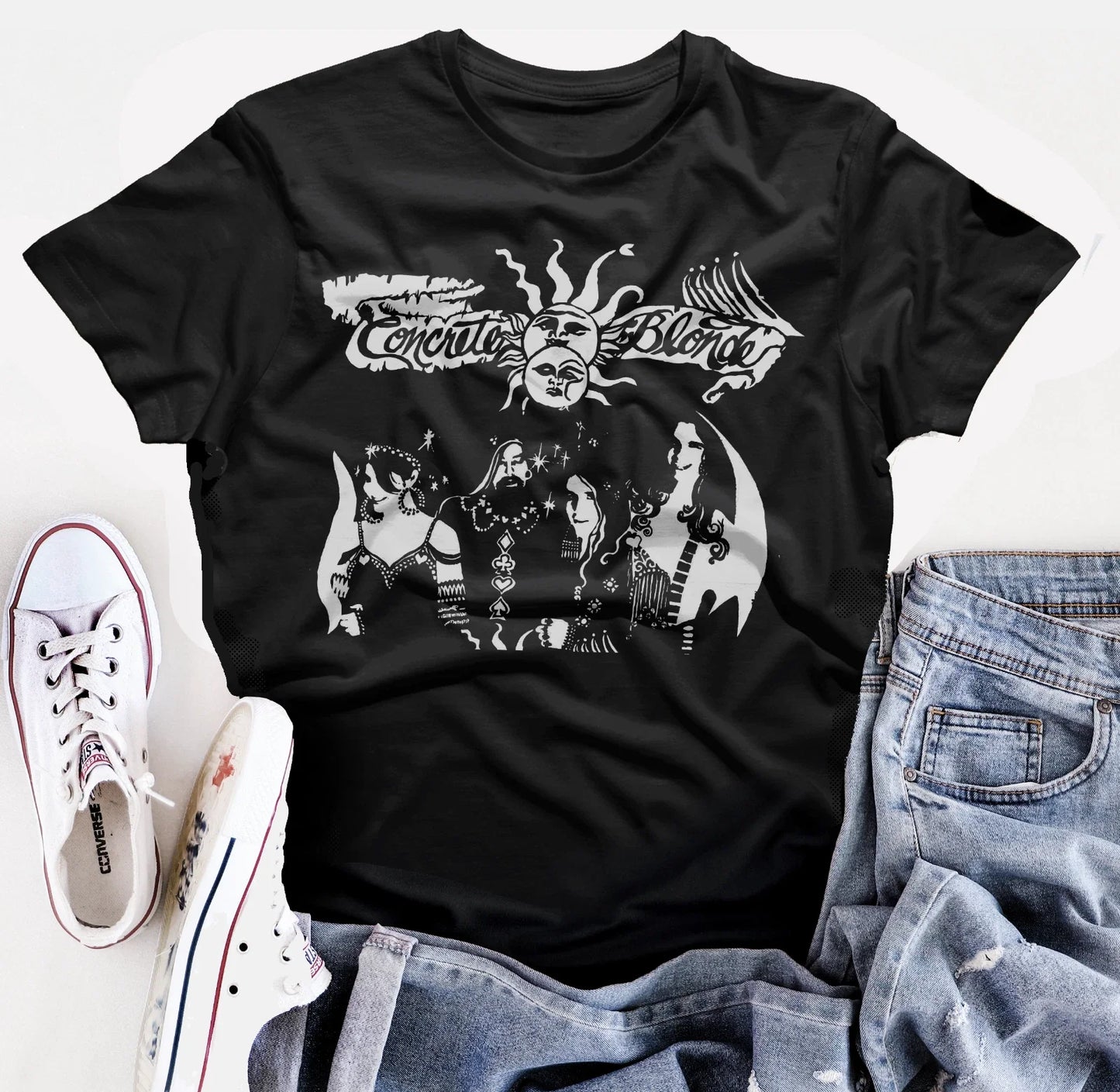 Concrete Blonde T shirt  T shirt short sleeve Unisex T-shirt, Sweatshirt, Hoodie, Long Sleeve Tee - T-Shirt, Sweatshirt, Hoodie