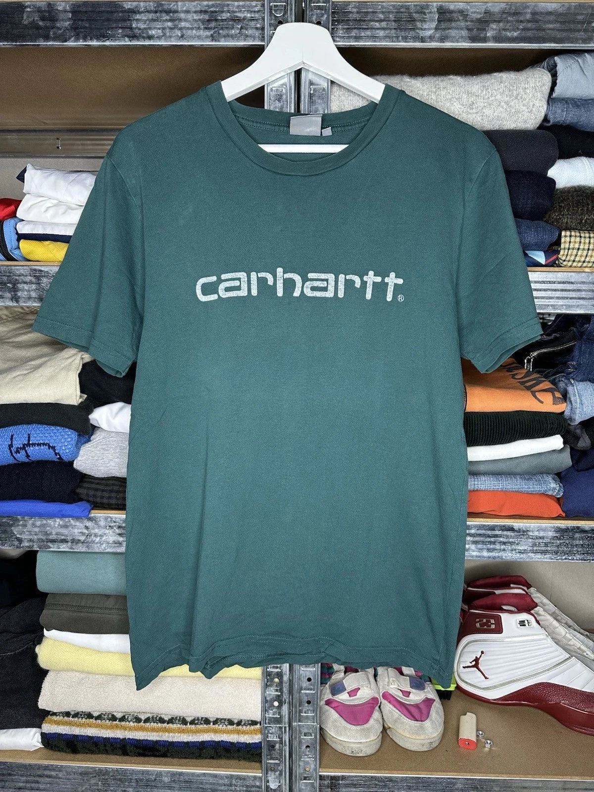 Carhartt Vintage Skateboarding Y2K Graphic Logo Streetwear Green Tee T-shirt Unisex T-shirt, Sweatshirt, Hoodie, Long Sleeve Tee - T-Shirt, Sweatshirt, Hoodie