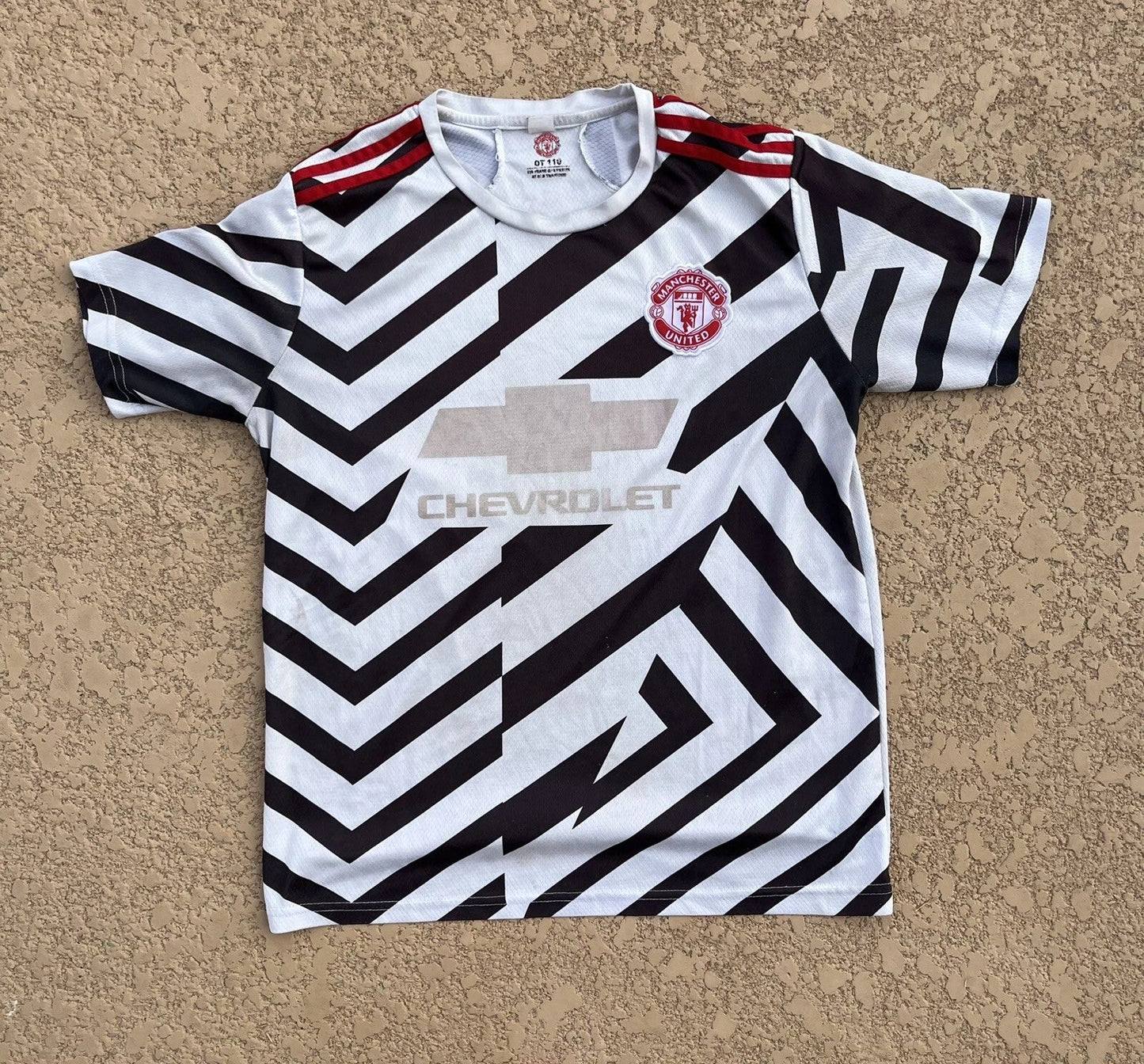 Rare Vintage Manchester United Chevrolet Soccer Jersey SZ M All Over Print M Unisex T-shirt, Sweatshirt, Hoodie, Long Sleeve Tee - T-Shirt, Sweatshirt, Hoodie